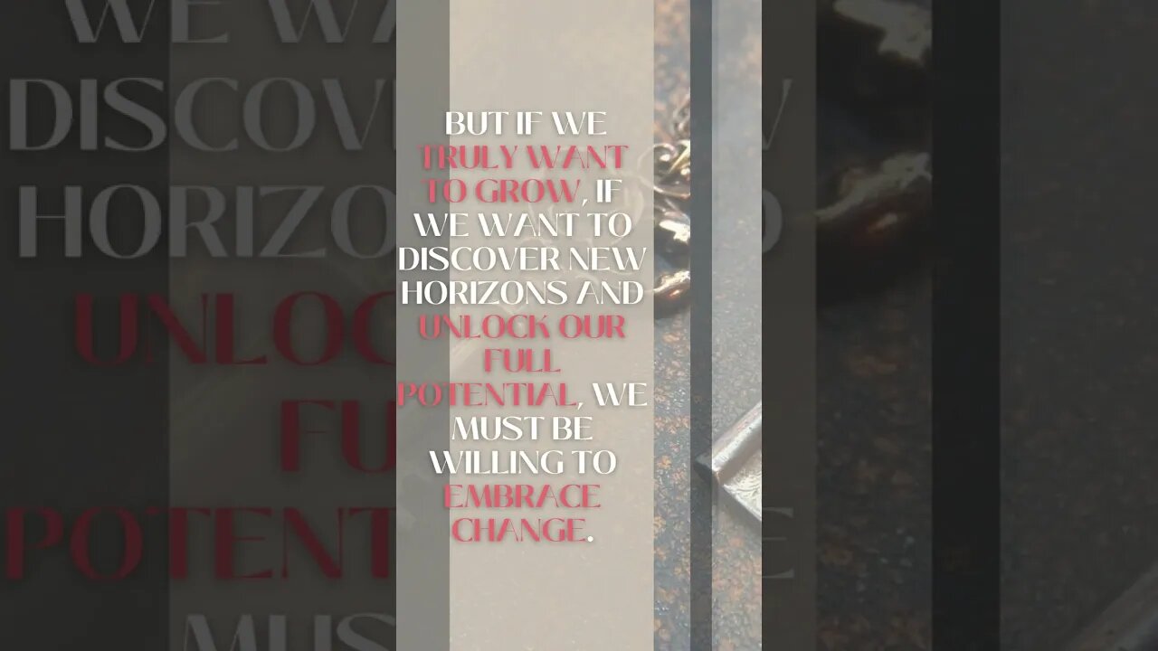 OLD KEYS CAN NOT OPEN NEW DOORS. Here is why...