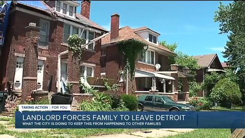 'It really hurts.' Detroit family forced to leave rented home after balcony crashes down
