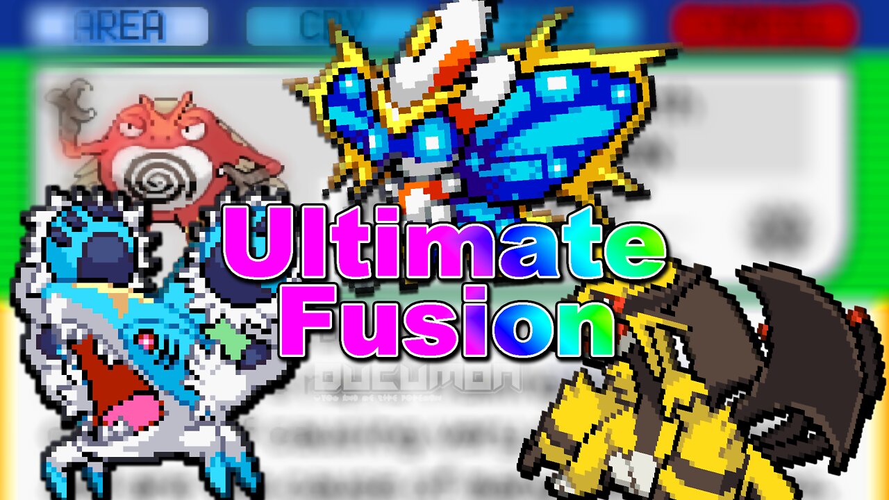 Pokemon Ultimate Fusion by Migueon22 - GBA Hack ROM with all new cute nice Fusion Pokemon 2022