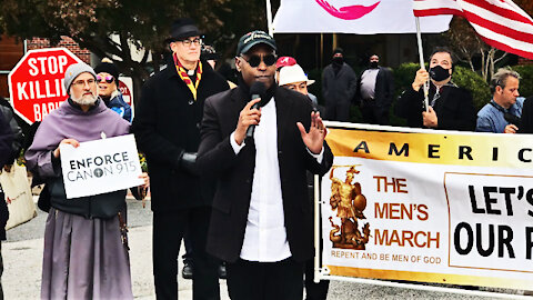 The 2nd National Men's March In Baltimore, Maryland || How Walter Became Pro-Life !!