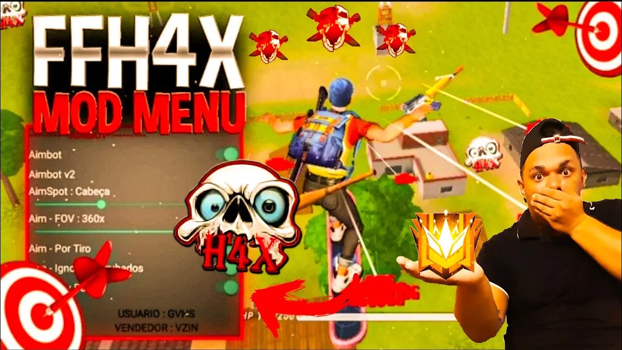 MOD MENU SIGMA ANTIBAN | COMO BAIXAR FFH4X PRA SIGMA MOBILE 100% HS | MOD MENU SIGMA, FFH4X FREEFIRE