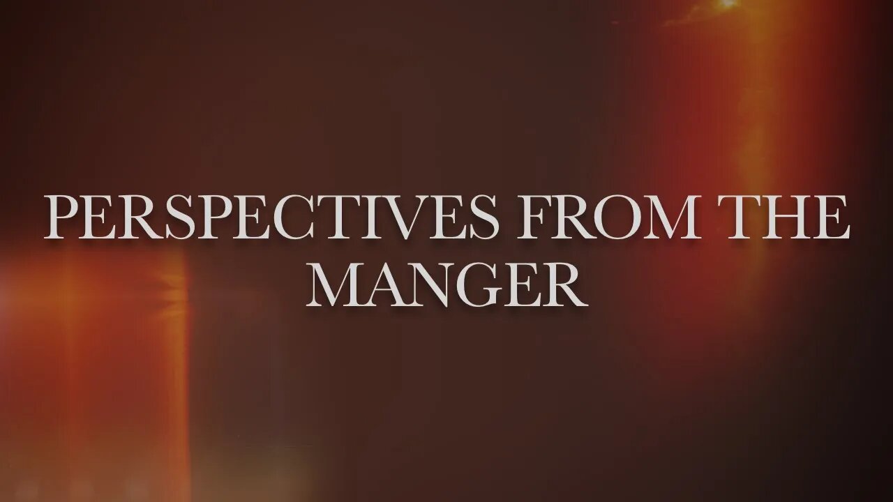 Perspectives from the Manger