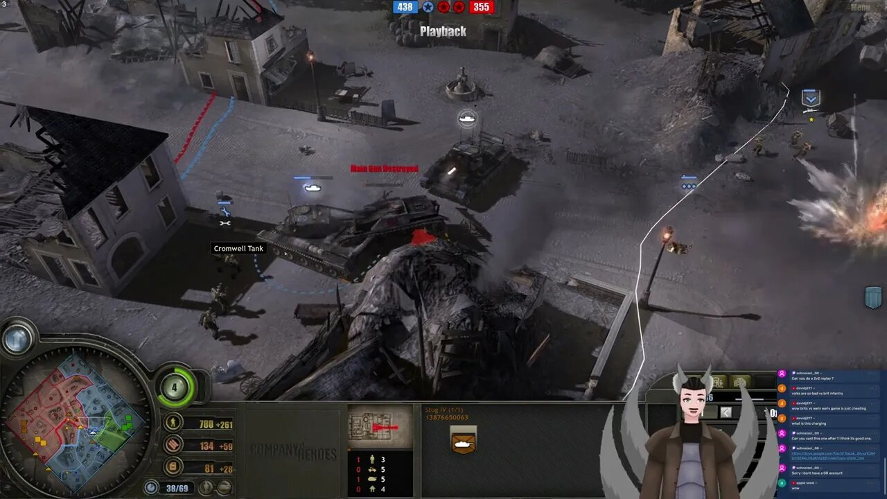 faizxx81, topgaming vs XanderMD, 13876650063 || Company of Heroes 1 Replay