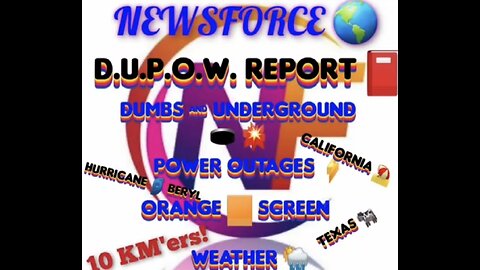 July 3rd 2024 - PART 2 - NEWSFORCE 🌎 D.U.P.O.W CONTINUED REPORT 📕