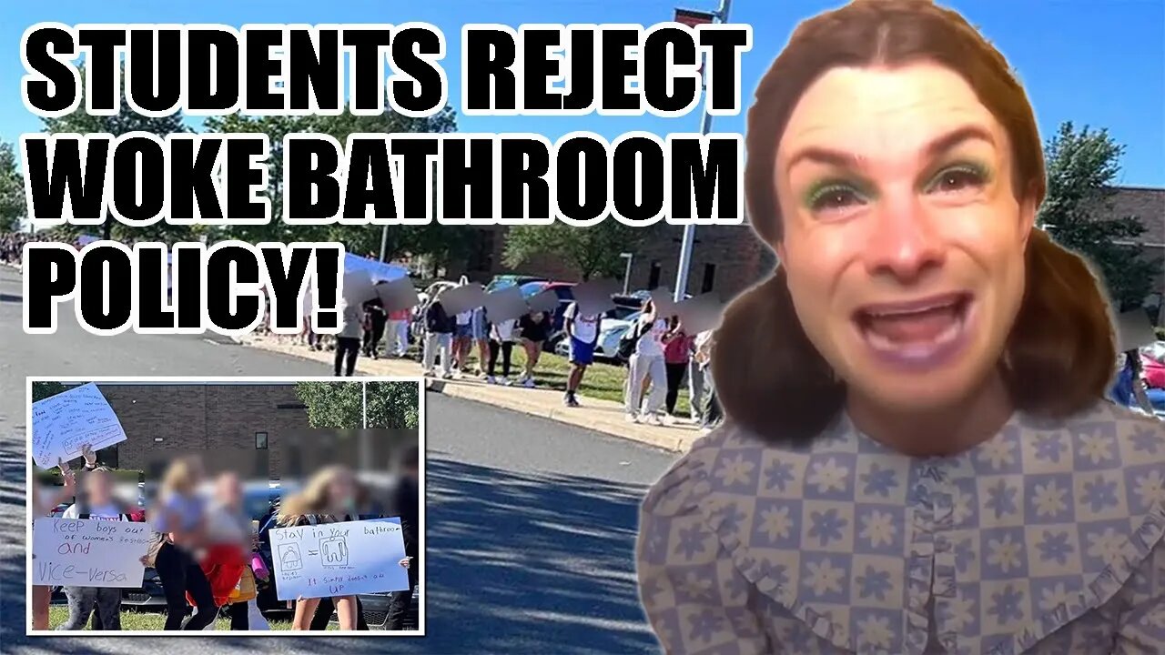 High School Students WALK OUT and REJECT School Board's WOKE LGBT Bathroom Policy! Watch this!