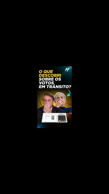 O'que descobri sobre os votos em transito! ( #lula ou #bolsonaro )