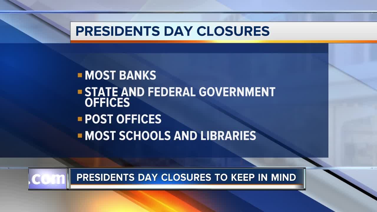 Presidents Day: what's opened and closed in the Treasure Valley