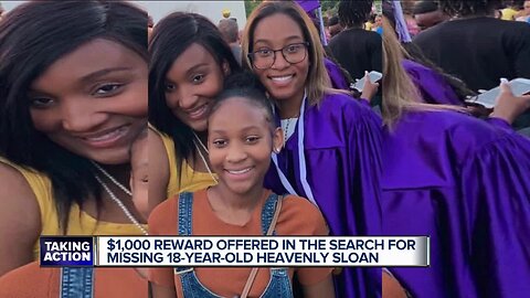Middletown 18-year-old Heavenly Sloan disappeared Sunday between Ohio and Michigan, parents say