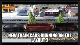 MY BIRTHDAY SPECIAL MORE NEW CARS RUNNING THE LAYOUT