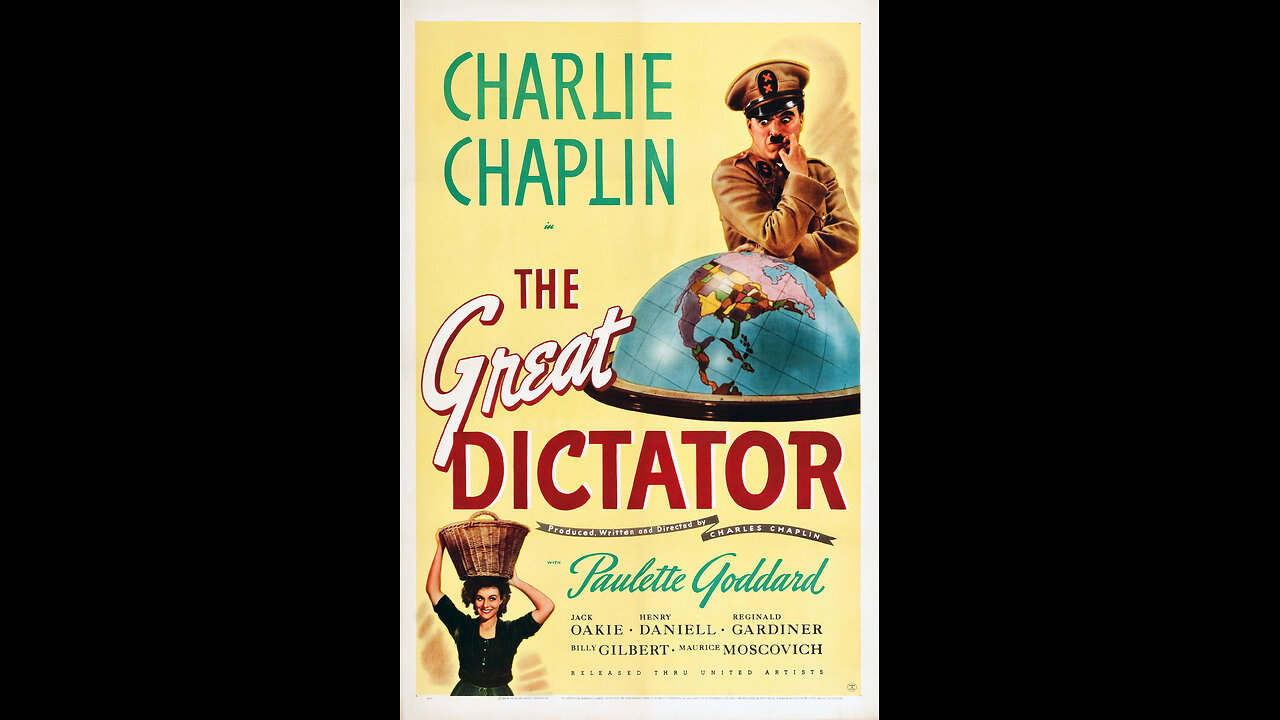 The Great Dictator (1940) | Directed by and starring Charlie Chaplin