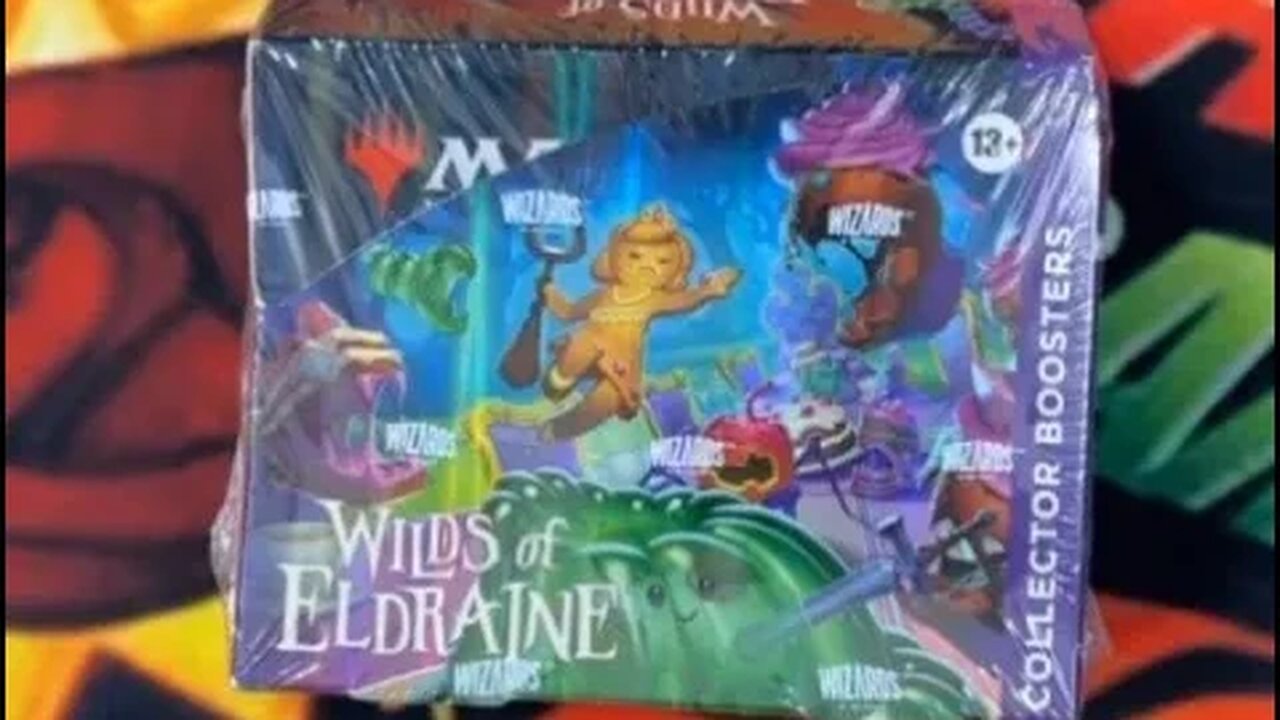 The first Wilds of Eldraine Collector Booster Box