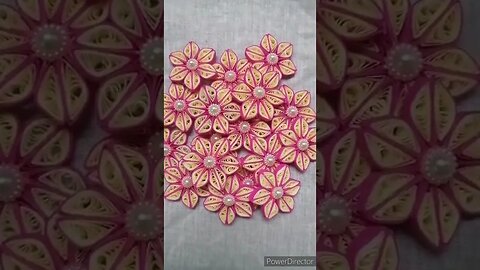 🌼 Beautiful 3D Paper Quilling flowers | ත්‍රිමාණ පේපර් කුවිලින් මල් 🌼@chcreation moratuwa