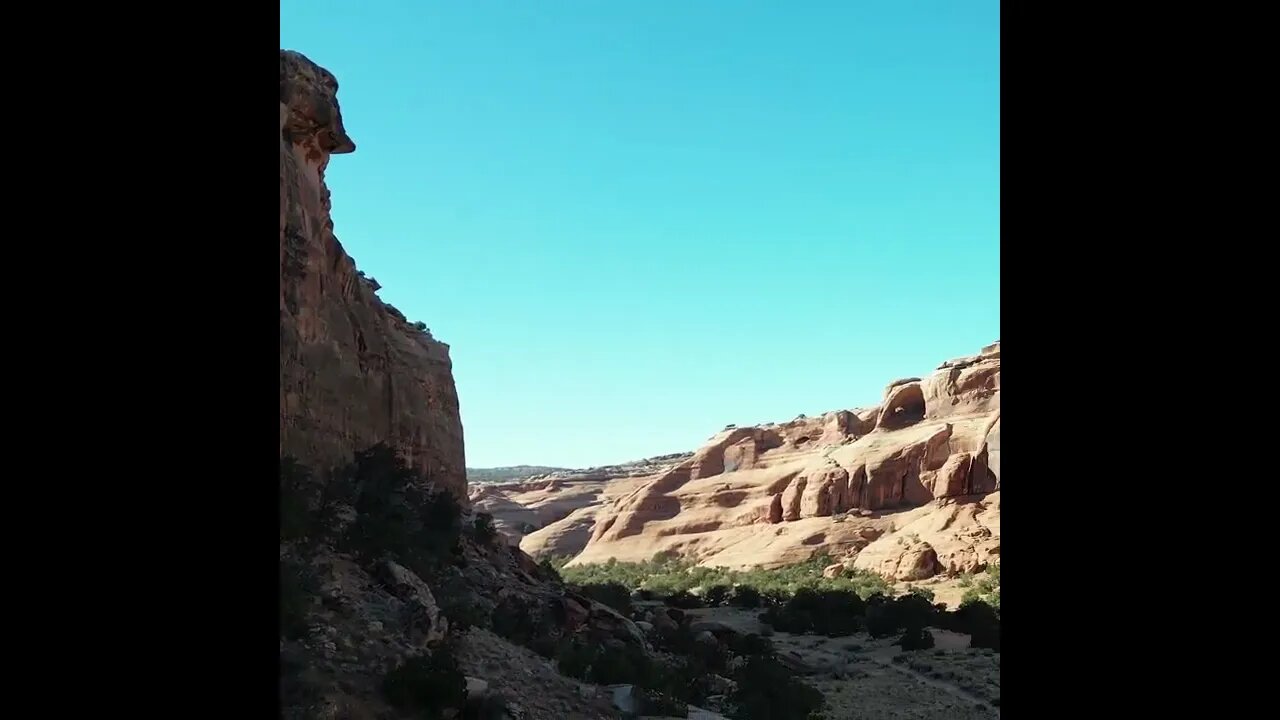 MOAB - Bride Canyon DRONE SHOT