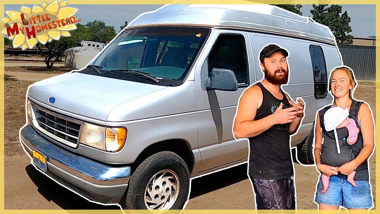 Van Conversion Start, Fix Car A/C & Move DIY Self Water Container | Weekly Peek Ep238