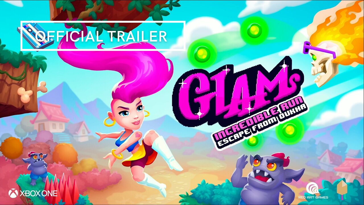 Glam's Incredible Run Escape From Dukka Official Trailer