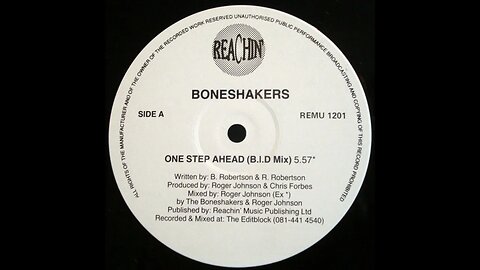 Boneshakers One Step Ahead (B I D Mix)