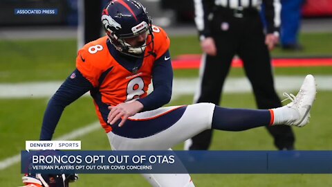 Broncos' veteran players opt out of OTAs due to COVID-19 concerns