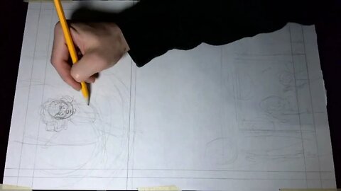 Lo-fi Draw and Chill: Pencil art for page 125