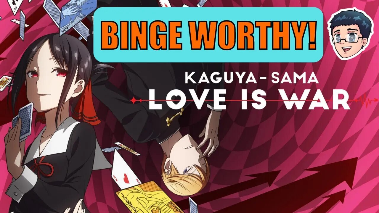 TSUNDERE Battle! BINGE this Anime! - Kaguya-sama Love is War Review