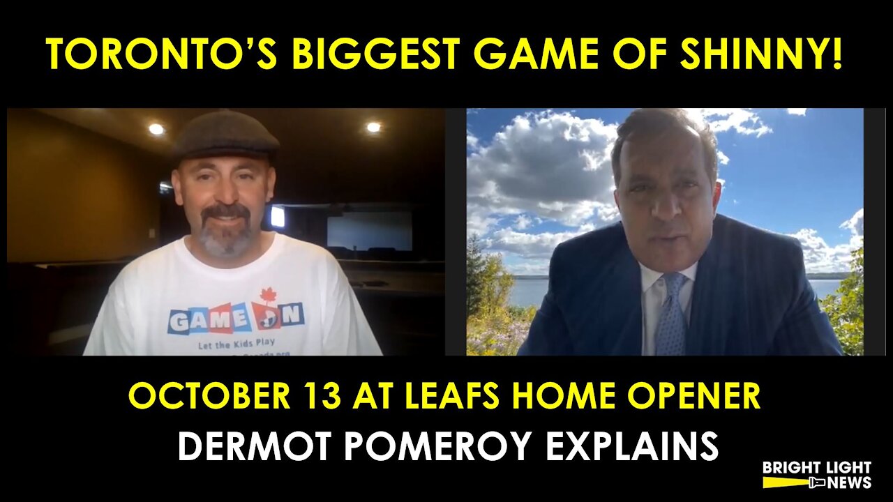 SHINNY NIGHT IN CANADA FOR KIDS COMING AT LEAFS' HOME OPENER (OCT. 13)