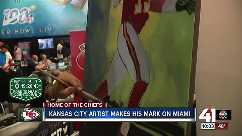 Kansas City artist makes his mark on Miami