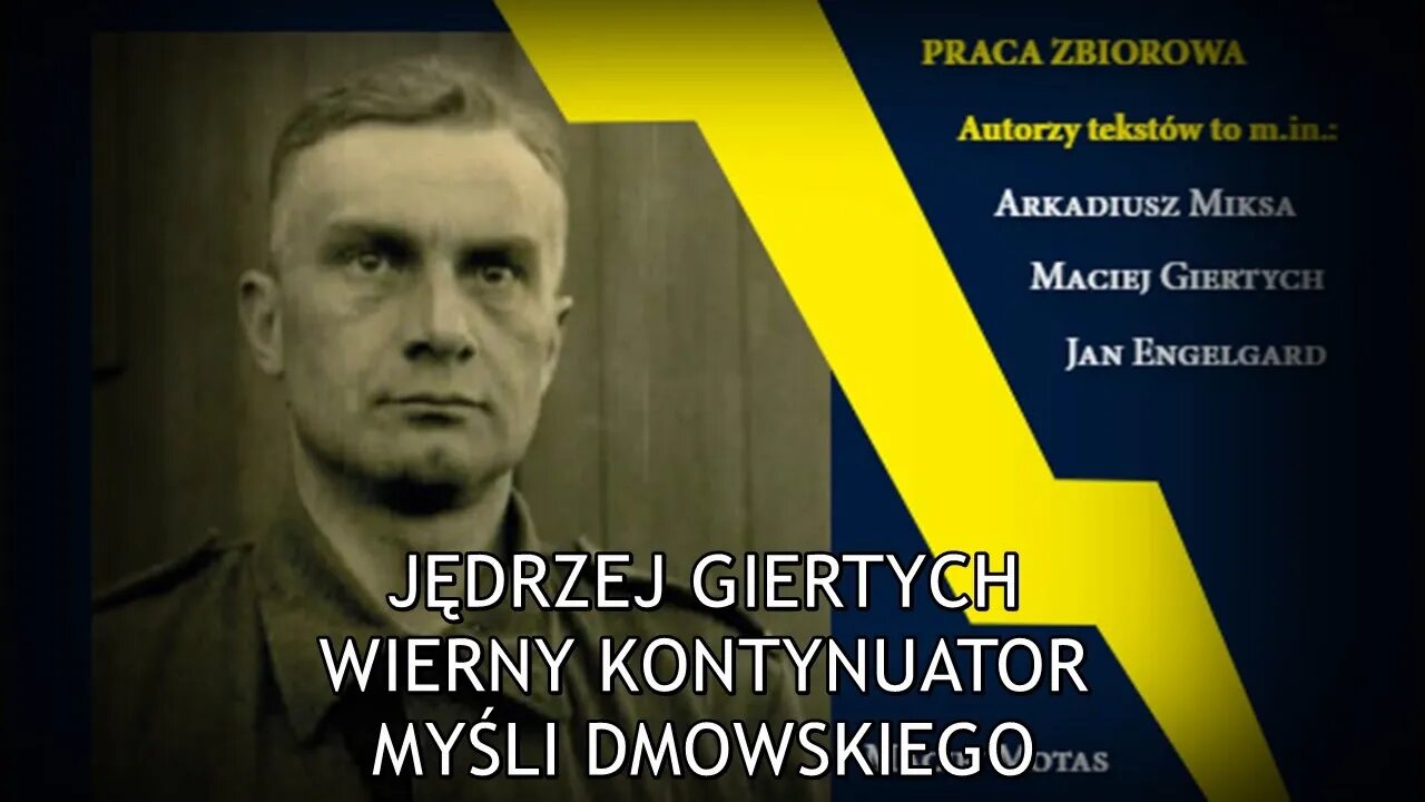 Jędrzej Giertych: wierny kontynuator myśli Dmowskiego - Arkadiusz Miksa