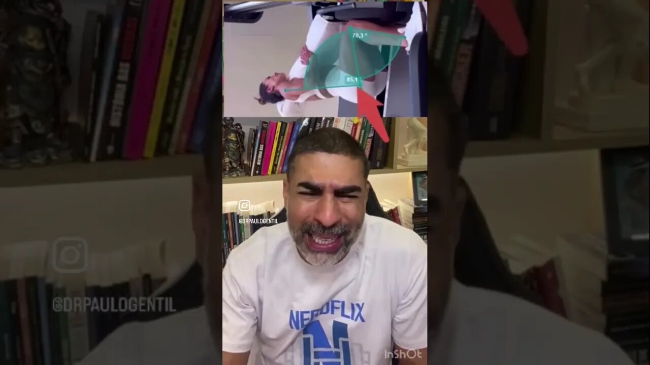 Dando coice no leg press para treinar glĂșteos