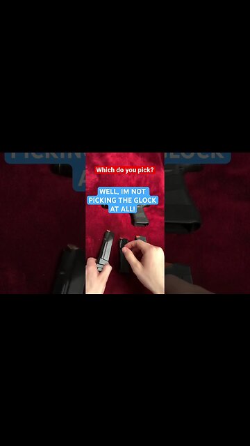 WHAT DO YOU CHOOSE? #shorts #reaction #glock