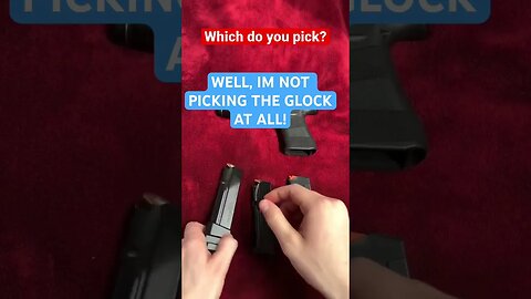 WHAT DO YOU CHOOSE? #shorts #reaction #glock