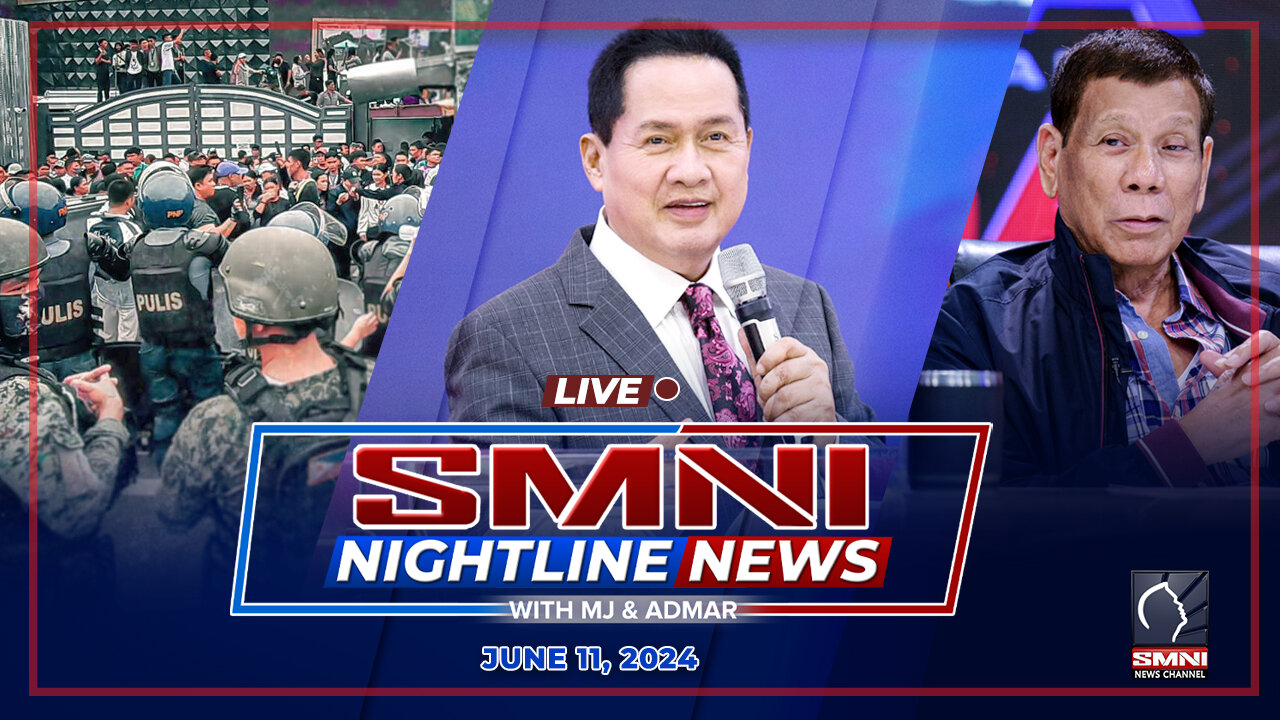 LIVE: SMNI Nightline News with MJ Mondejar & Jade Calabroso | June 11, 2024 - Tuesday