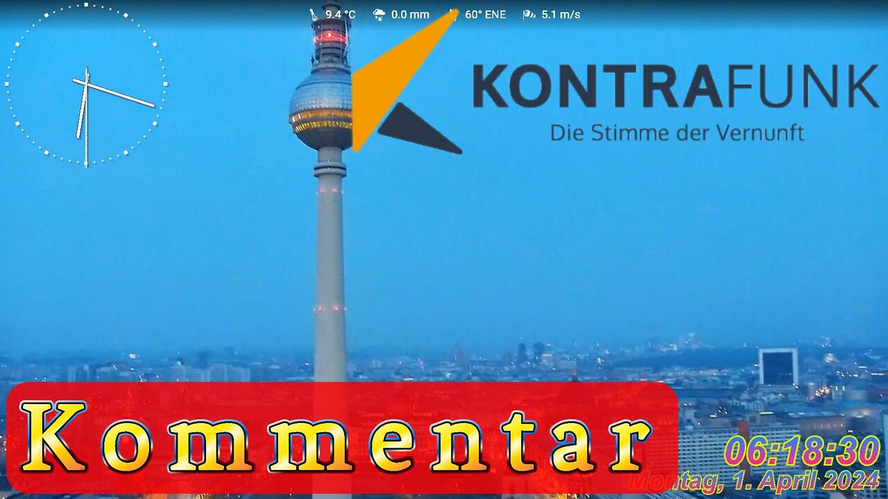 Kontrafunk aktuell vom 01.04.2024 - Der Kommentar Frank Wahlig #news, #nachrichten, #habeck