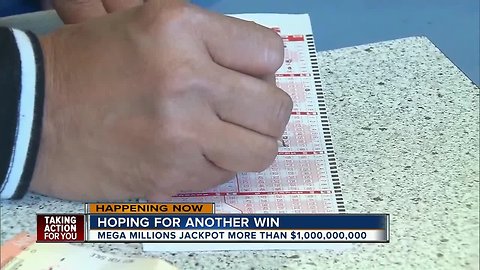 Locals hoping to become a billionaire on Mega Millions lottery