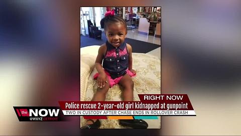 Police rescue two-year-old kidnapped at gunpoint triggering an Amber Alert