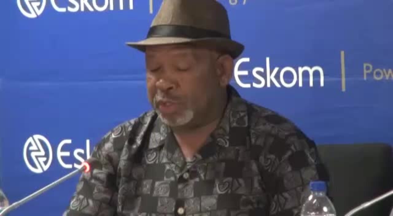 SOUTH AFRICA - Johannesburg - Eskom Press Briefing (Video) (uij)