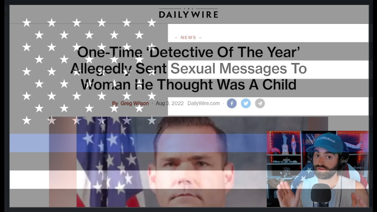 Pedo Police Officer 'Detective Of The Year' In California Put On Leave!