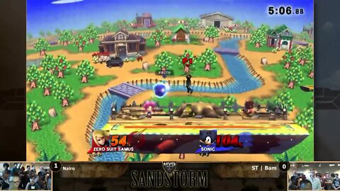 MVG Sandstorm: Singles - Nairo (ZSS) vs. ST | Bam (Sonic)