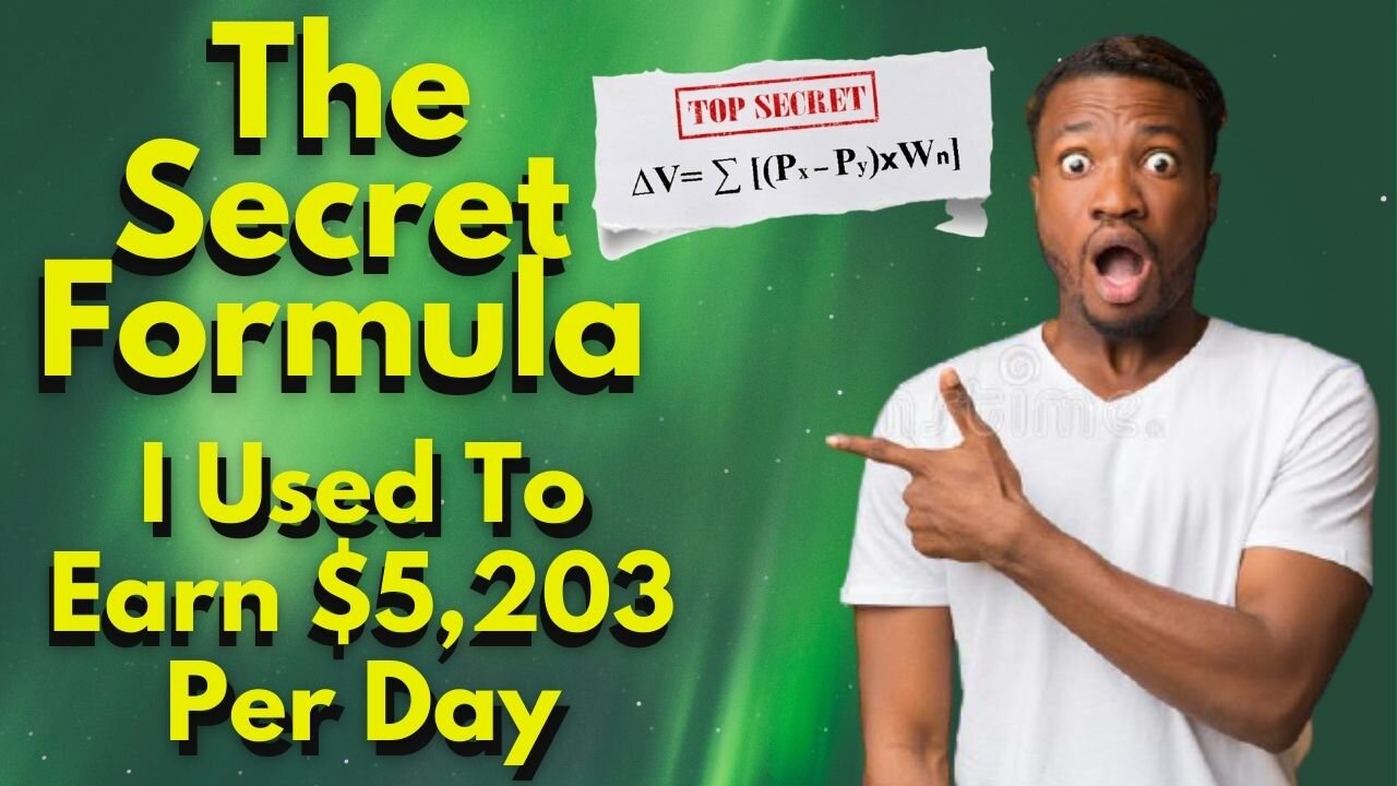 The Simple 3 Step Formula Used To Earn $5,203 89 Per Day