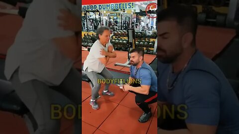 ELA TEM 81 ANOS E TREINA MUSCULAÇÃO PESADO ! TREINADOR KÁKÁ ENSINA