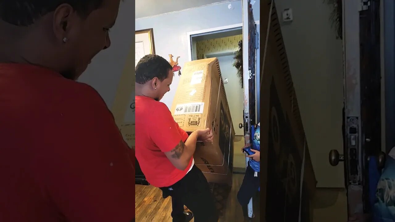 When you receive a big package #shorts