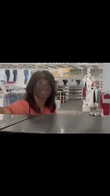 Crazy "Blackface" Woman Causes Scene at Target