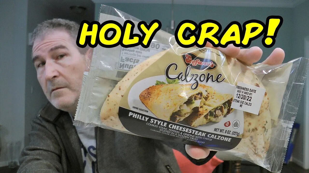 Stefano's Philly Cheesesteak Calzone Review 😮