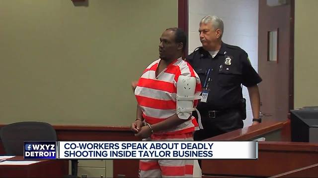 Co-workers speak about deadly shooting inside Taylor business