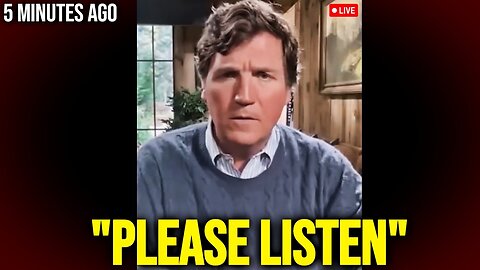 Tucker Carlson JUST Revealed Everything in Exclusive Broadcast