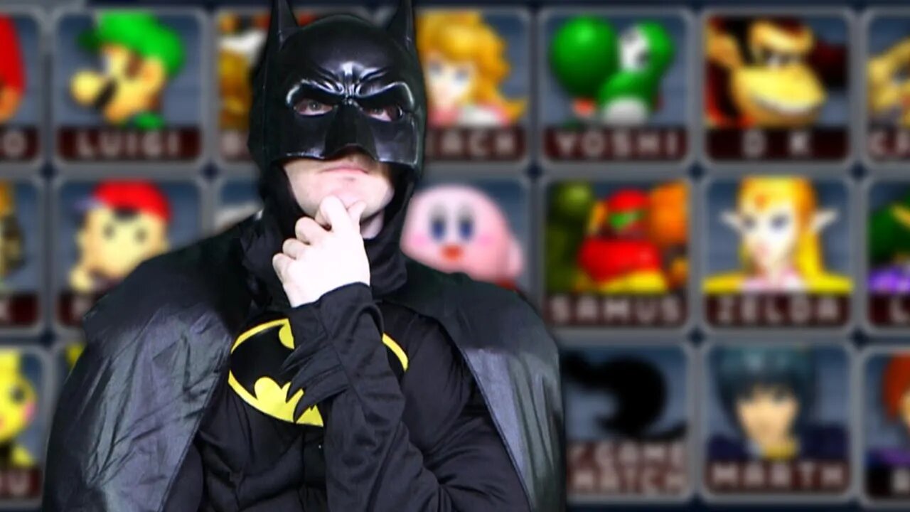 BATMAN plays MELEE?!