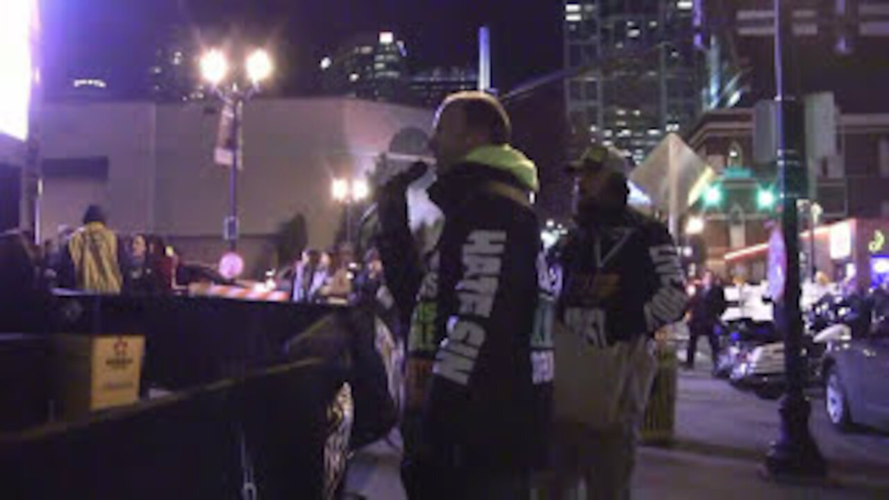 Justin Timber-LAKE OF FIRE Concert | Street Preaching - Nashville, TN | Kerrigan Skelly