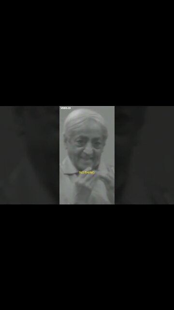 'The Supreme' idea is another thought [Krishnamurti] #Short