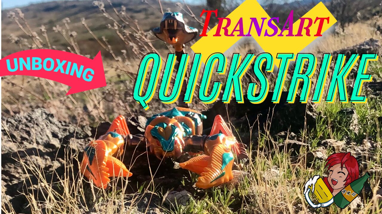 Unboxing TransArt BWM13 Beast Wars Quickstrike