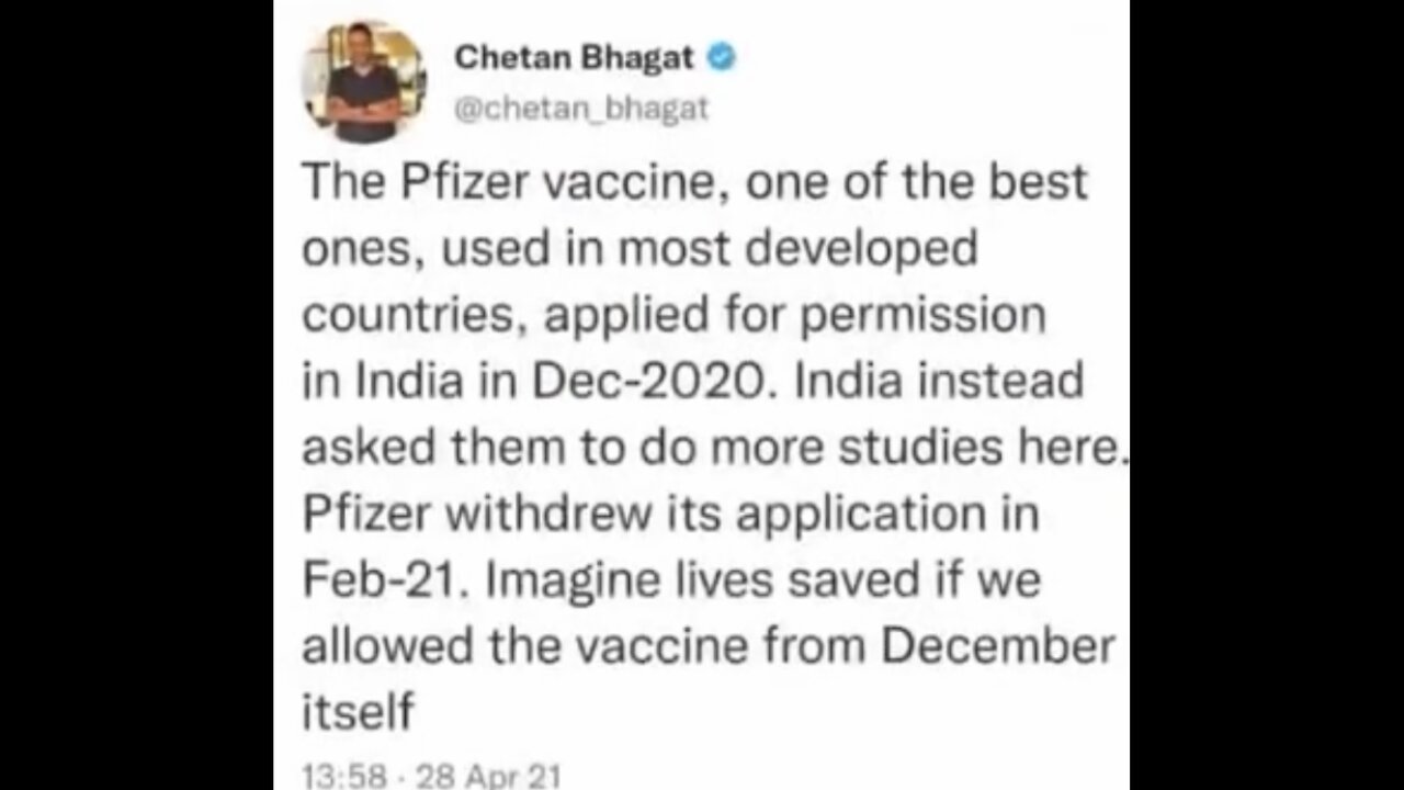 INDIA FIGHTS BACK AGAINST PFIZER🚫💉⛔️COVID 19 VACCINE POISON CLOT SHOT📛🦠🔬🧪💉🚷💫