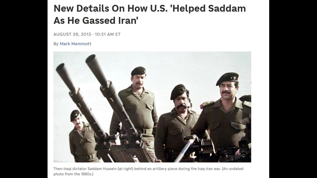 ~Saddam Hussein Cia Hitman~