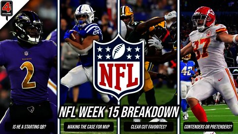 NFL Breakdown Week 15: Rushing Into The Playoffs